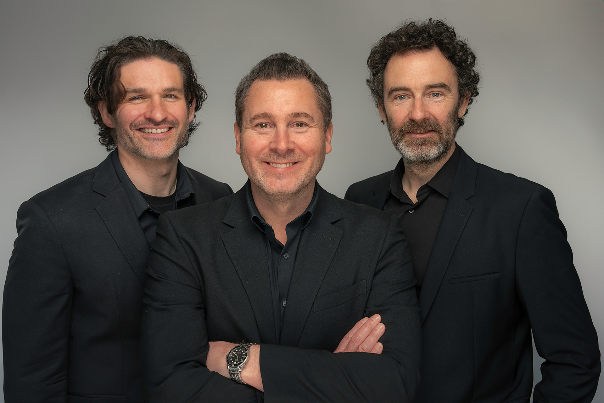 Three members of The Celtic Tenors
