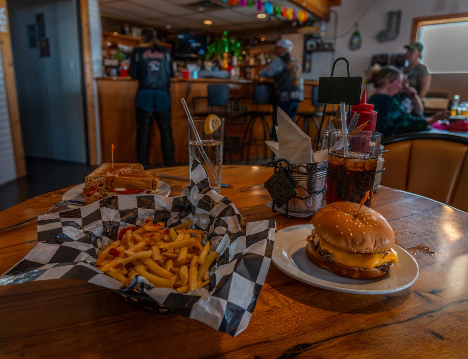 Food at Jungles Bar & Grill.