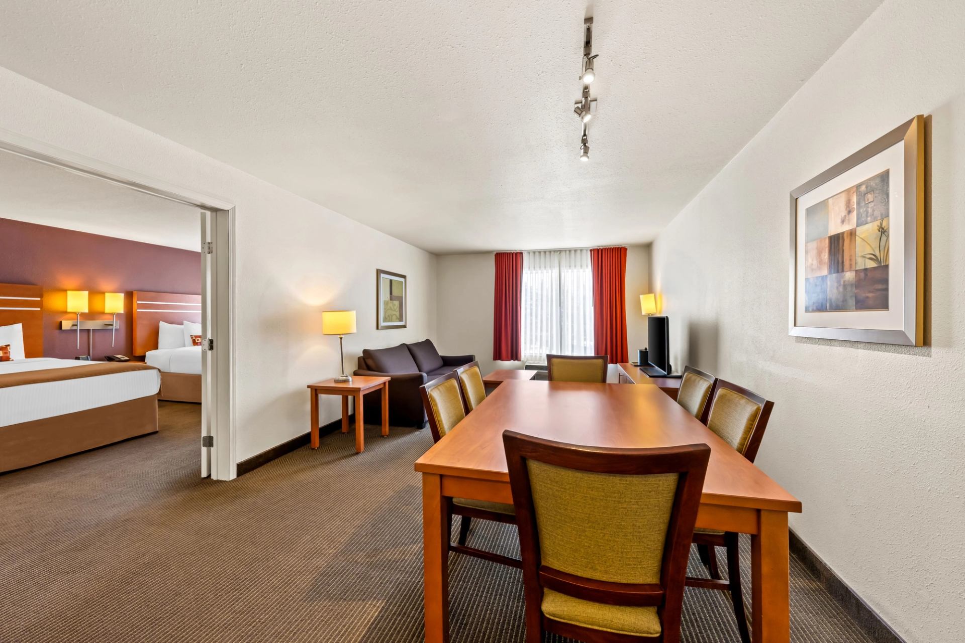 Larger Suite with separate bedroom & living room