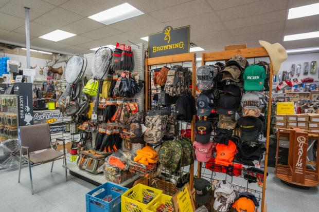 The interior of The Sportsmen's Den in Red Deer, Alberta.