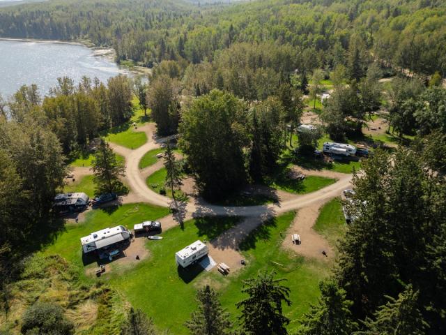 Sites at Long Lake Provincial Park.