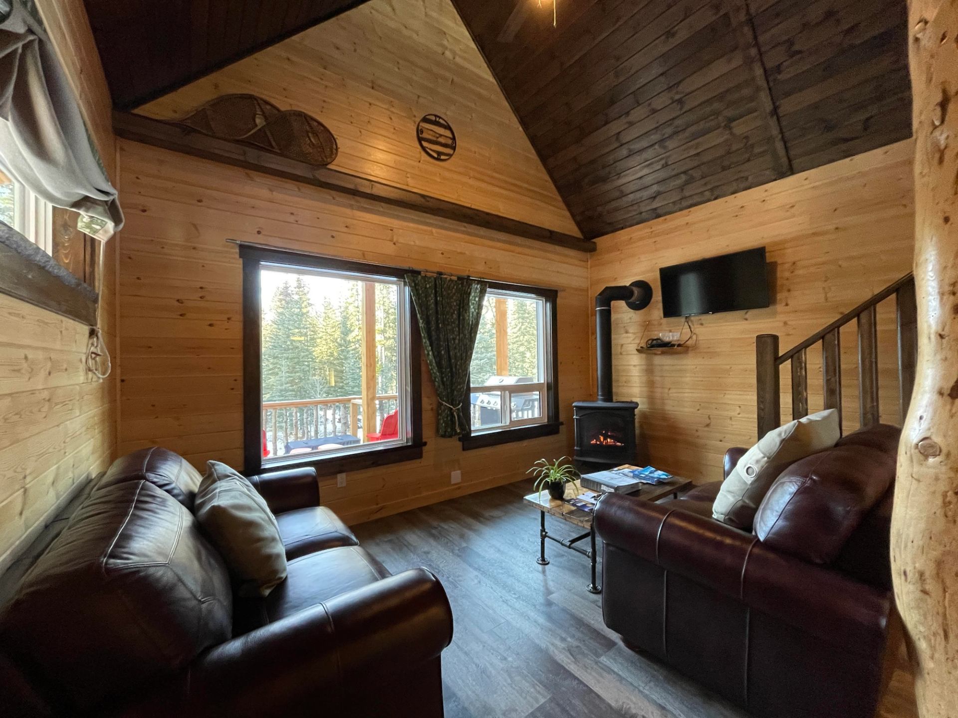 Interor living area of an Expanse Cottage.