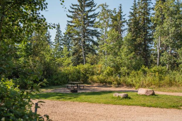 A site at Wizard Lake Jubilee Park.