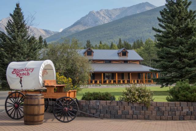 The exterior of Boundary Ranch.