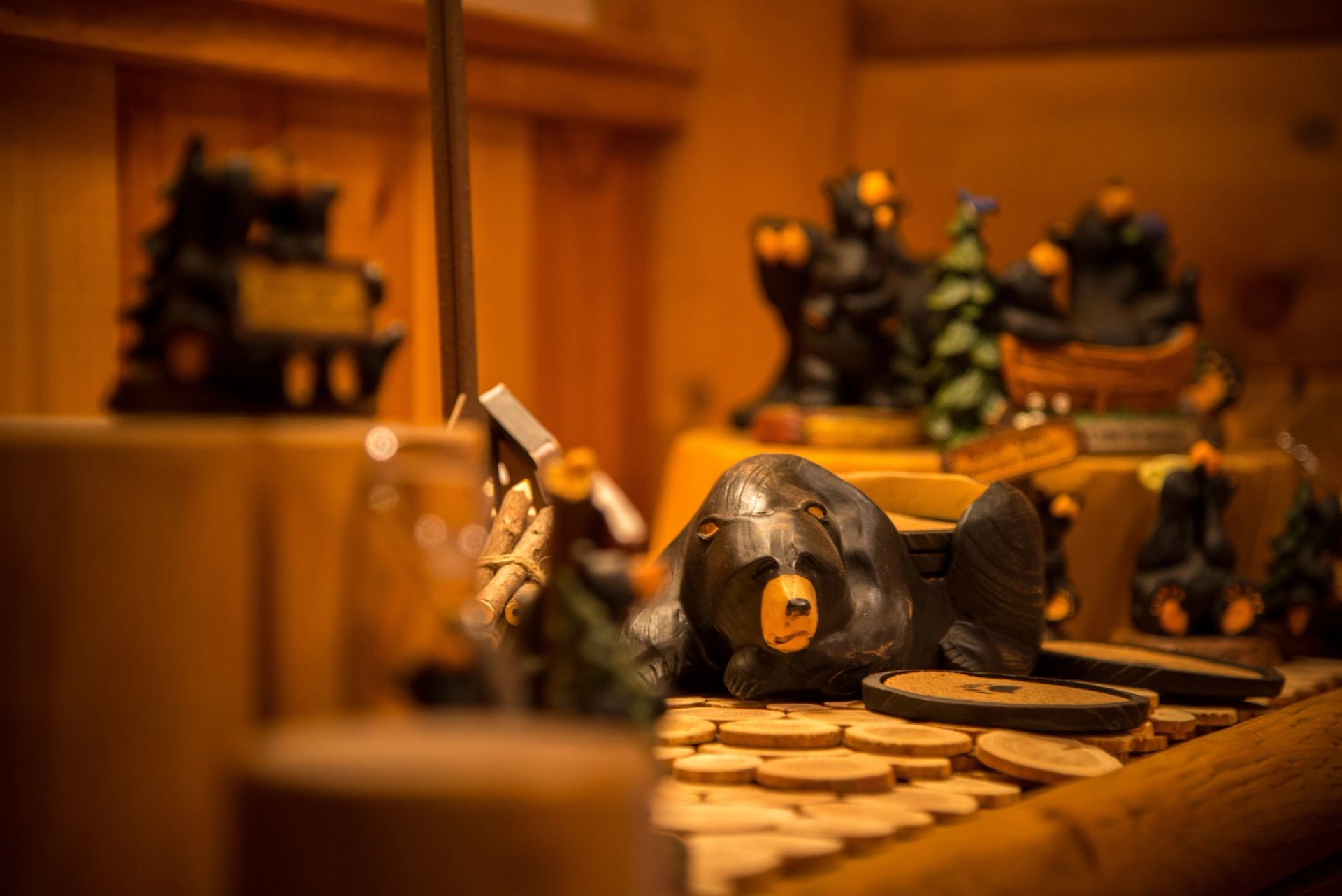 Some of the items in the giftshop