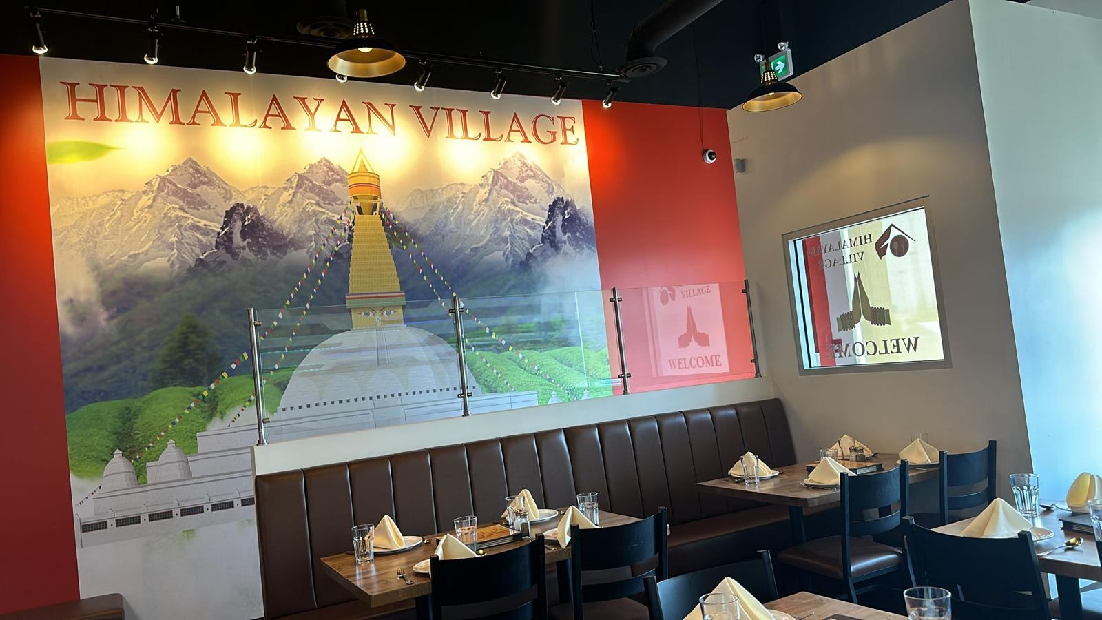 Interior of Himalayan Village