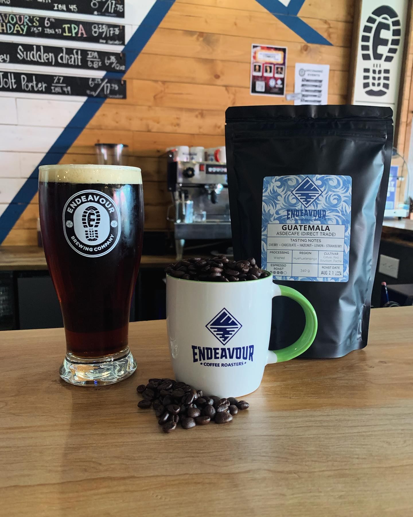 The Bean There, Done That Coffee Brown Brew