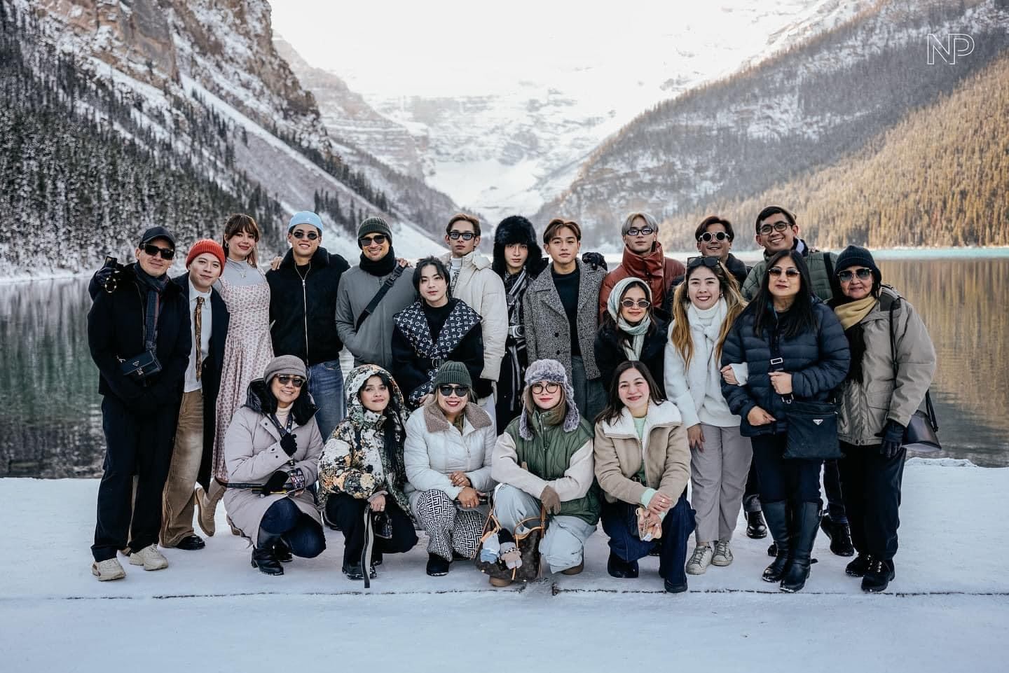 The image is taken during the Cornerstone All Star Tour, Banff Explorer is the official tour provider for the event.