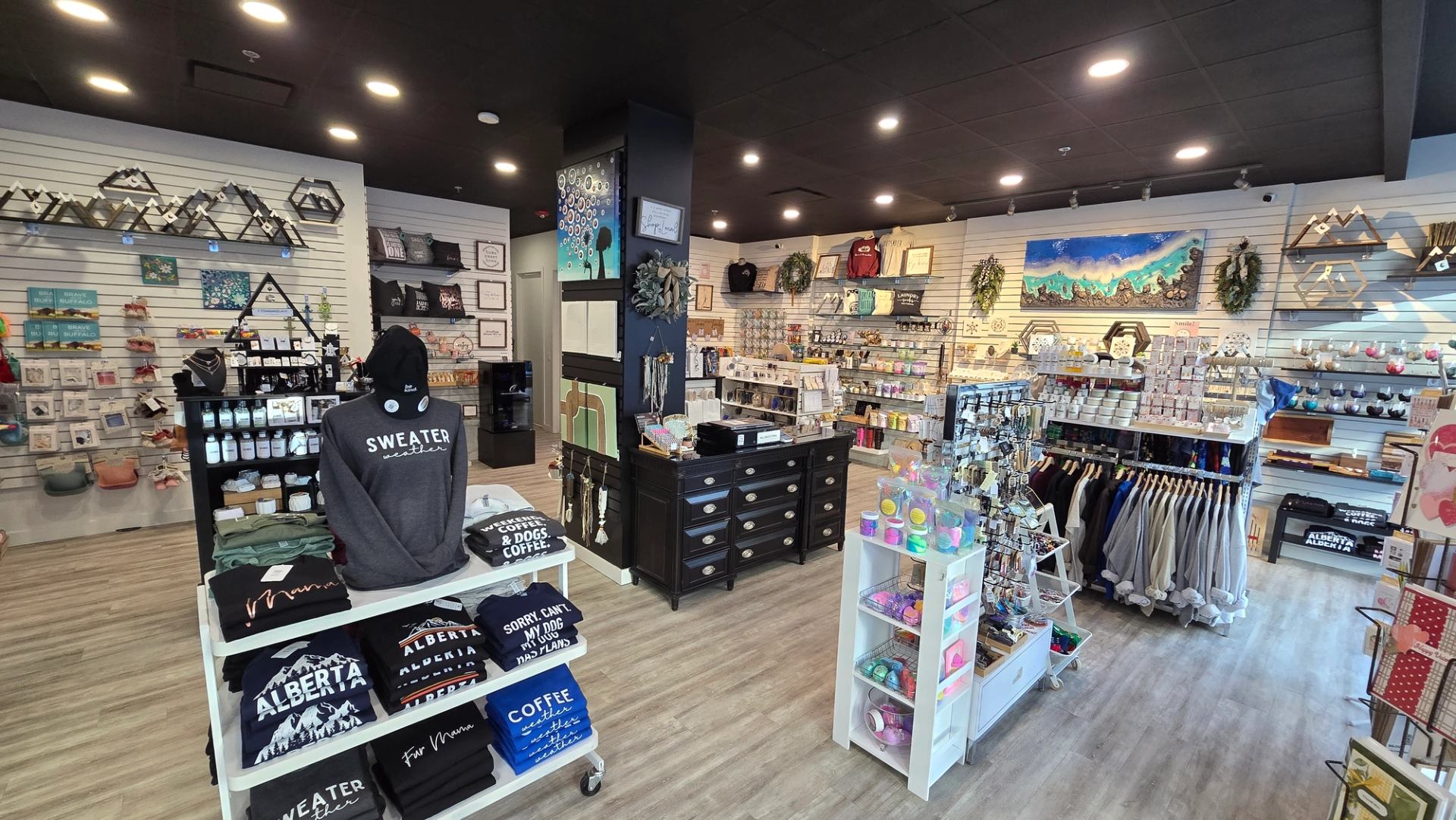 Interior of Main Street Market Mahogany