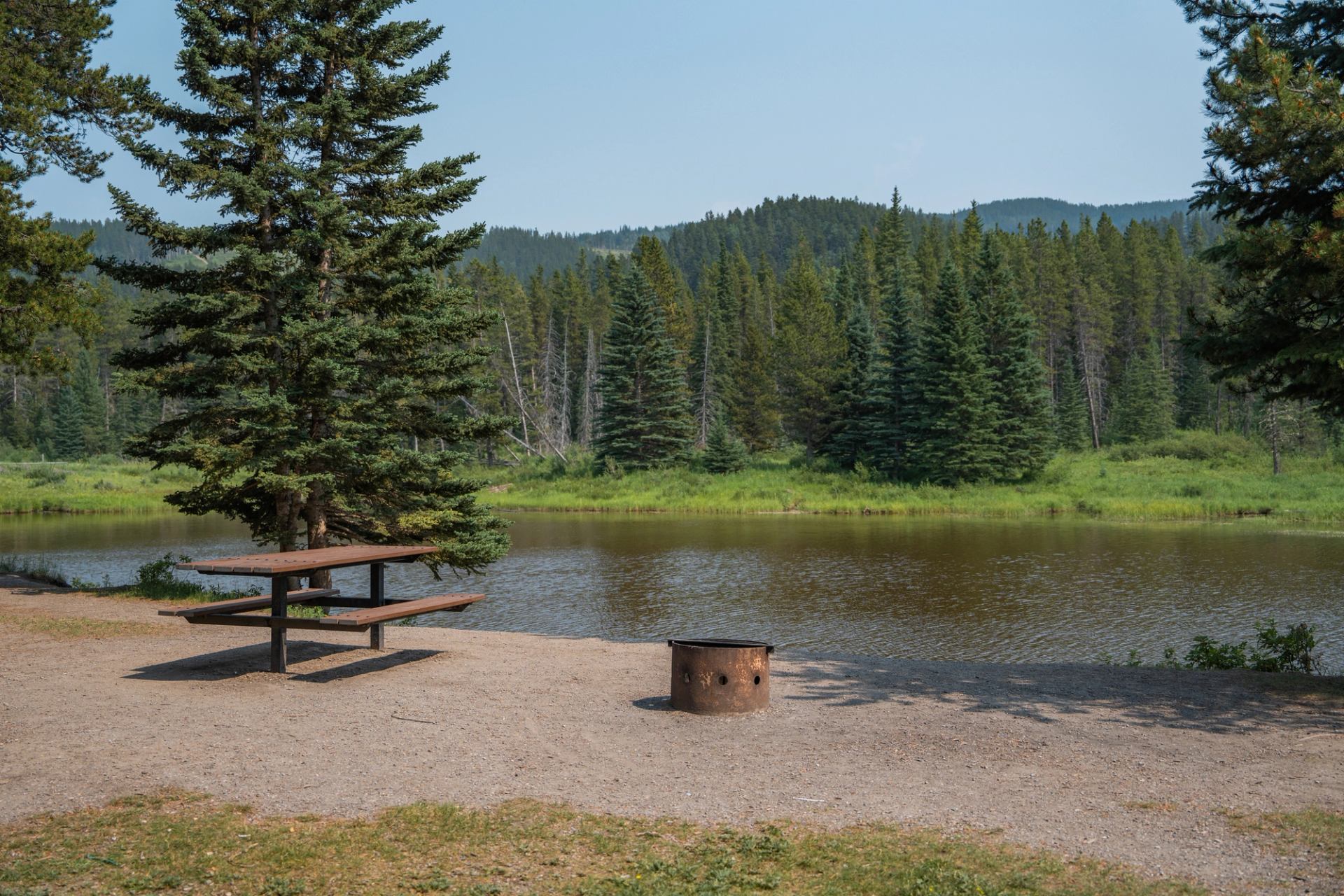 Site at McLean Creek Campground.