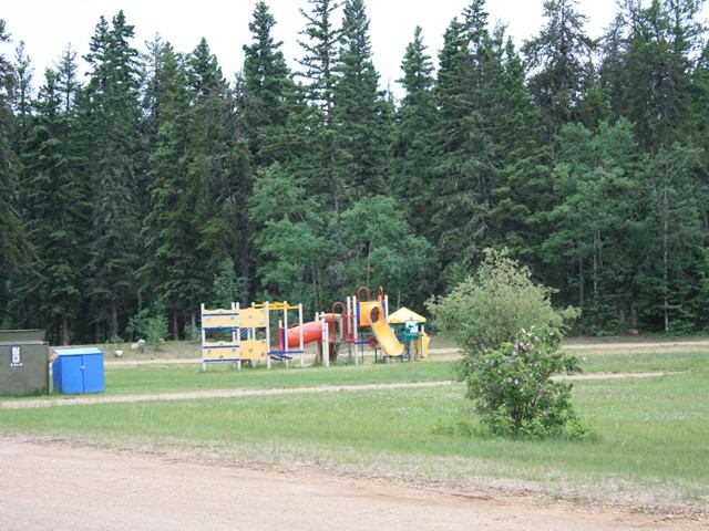 Children's playground at the park