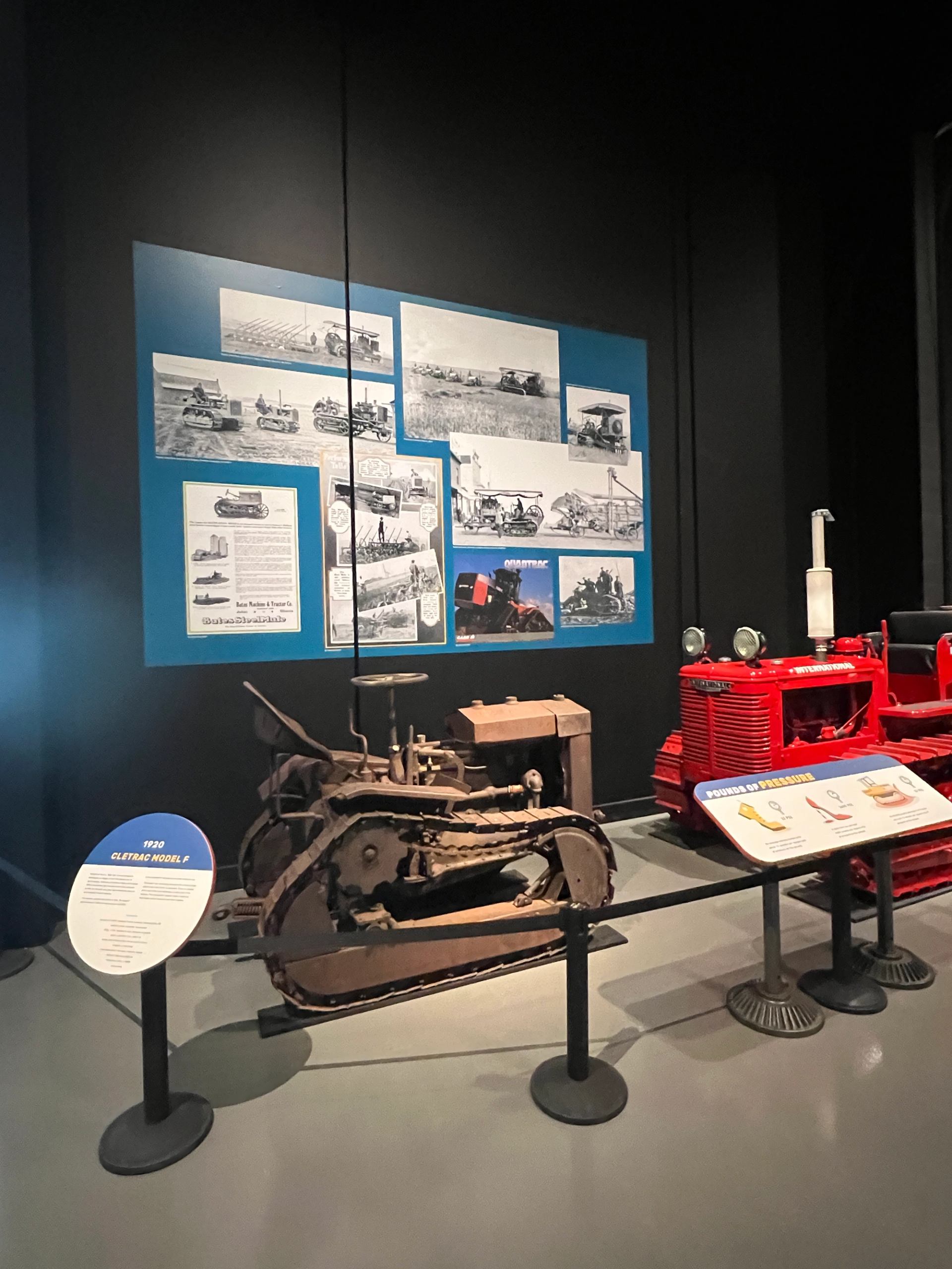 Tractors at Reynolds Museum