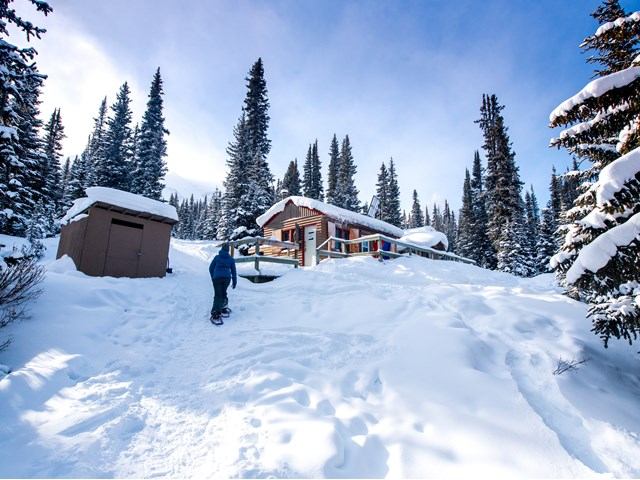 Snow at Hi Hilda Creek