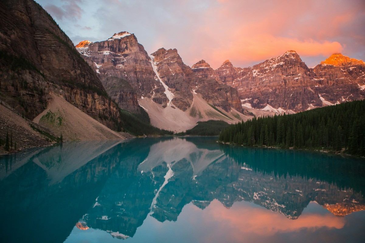 Moraine Lake Sunrise Magic - Premium Tour from Canmore/Banff | Canada's Alberta thumbnail