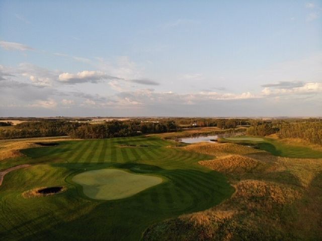 Coal Creek Golf course at sunrise.