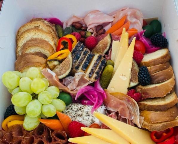 Charcuterie box available at Rufuge Bay.