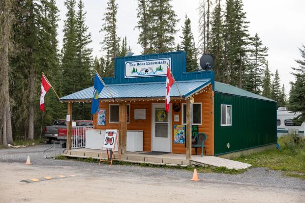 The store at Fish Lake Campground.