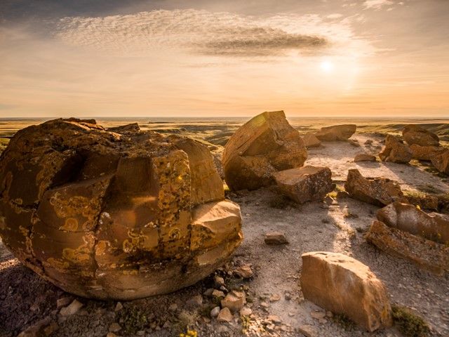 Red Rock Coulee in Medicine Hat.