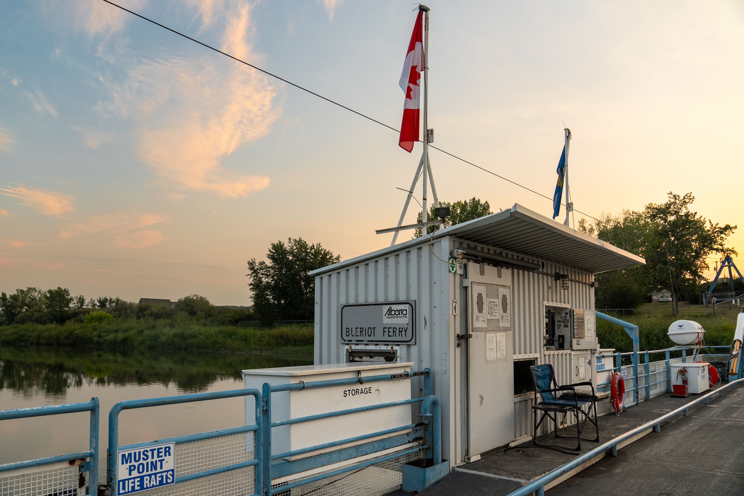 Bleriot Ferry | Canada's Alberta thumbnail