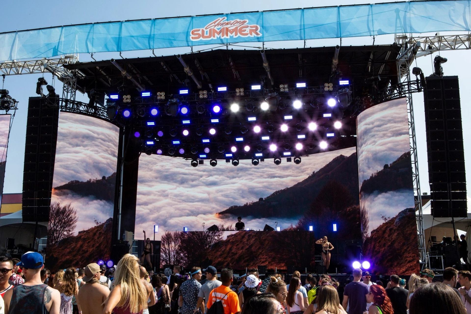 Chasing Summer Music Festival goers