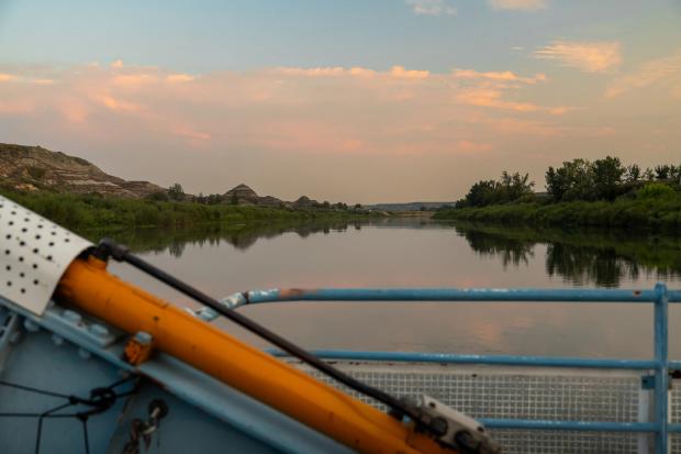 View from Bleriot Ferry.