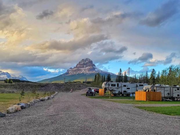 Crowsnest River RV Park - 50+ Side