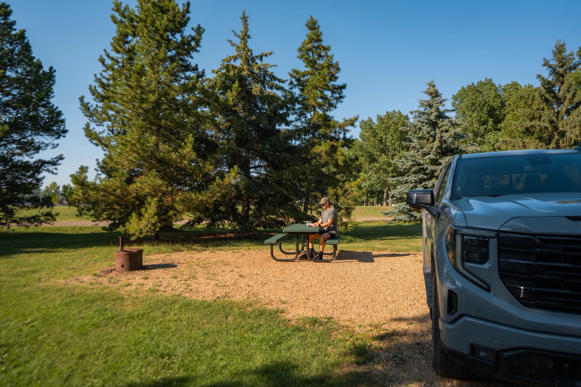 Michener Park Campground.