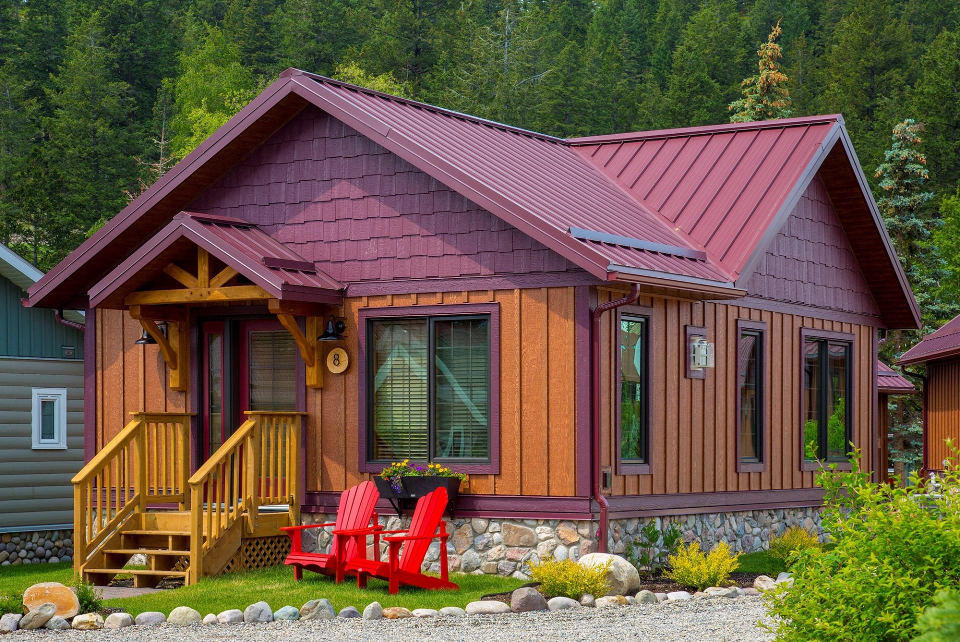 Exterior of the Family Cabin