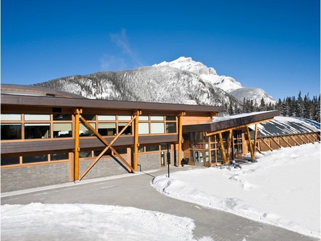 An exterior shot of The Fenlands in Winter.