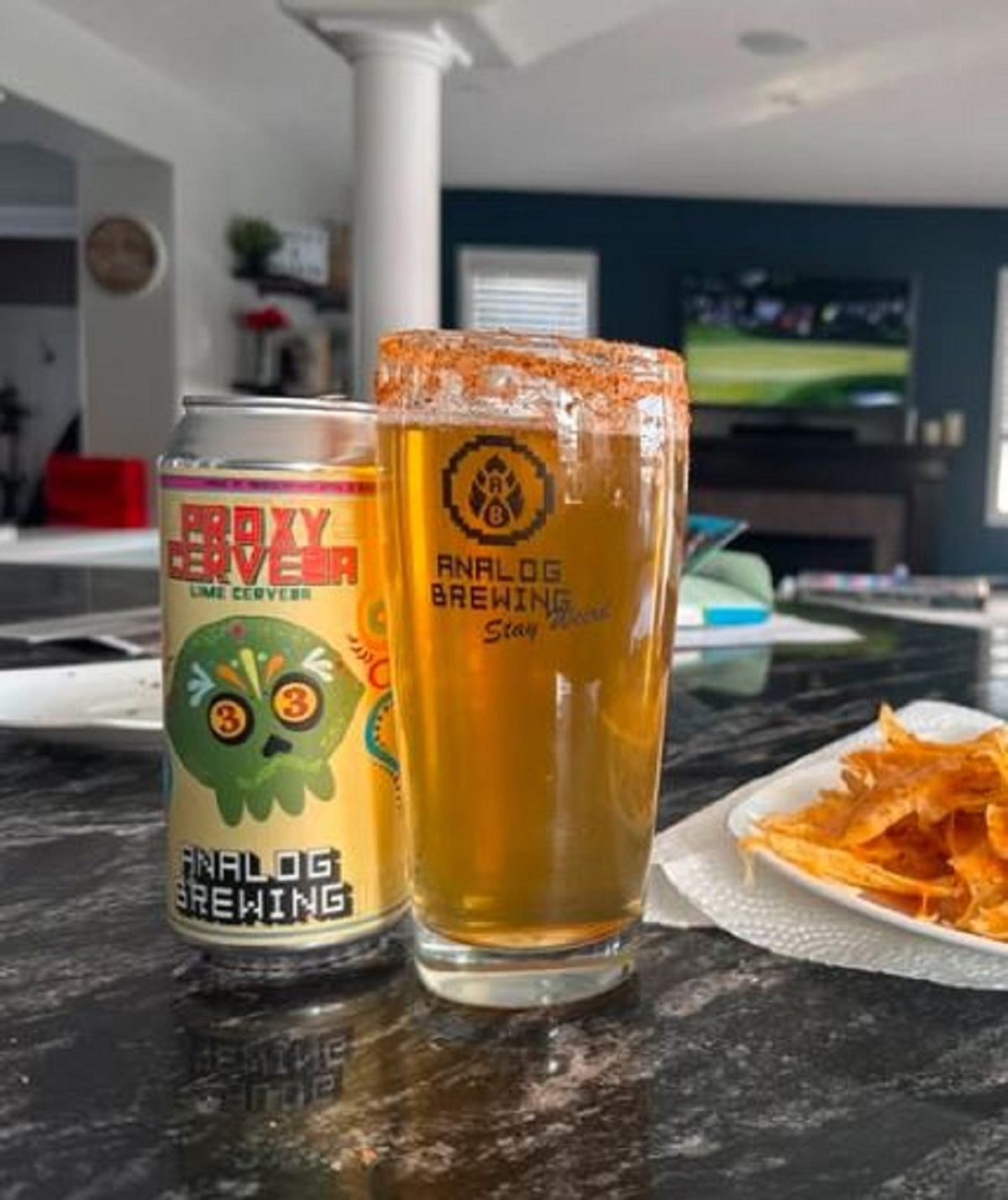 Nachos and Analog brew.