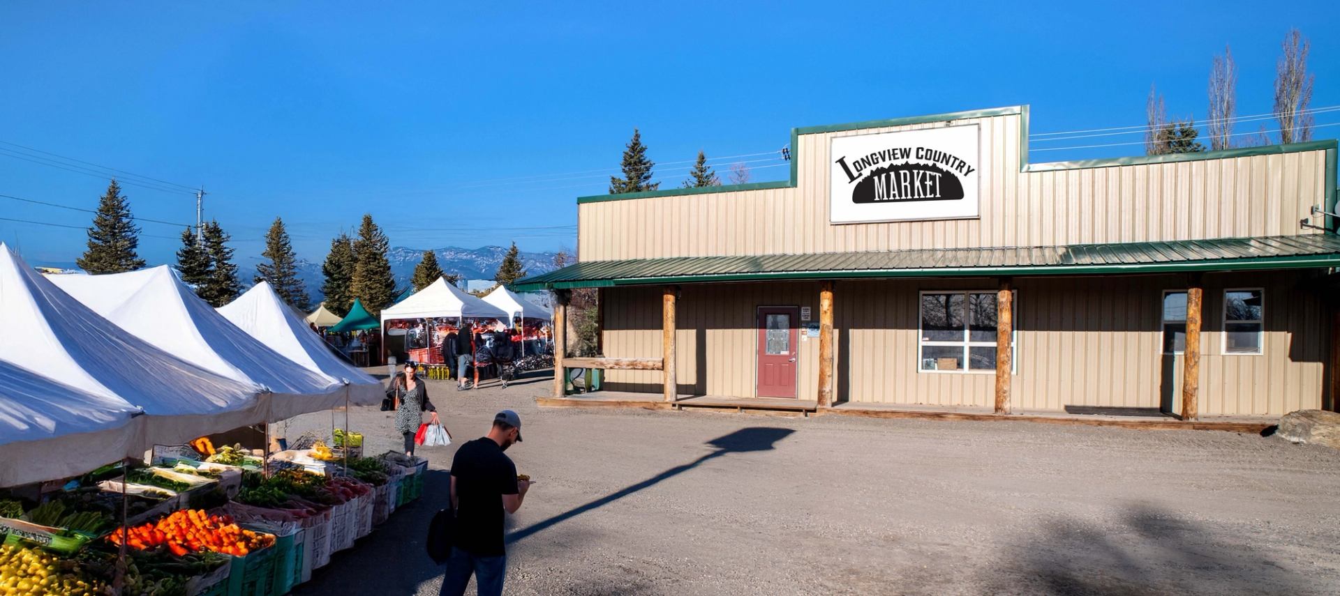 Outside Longview Country Market