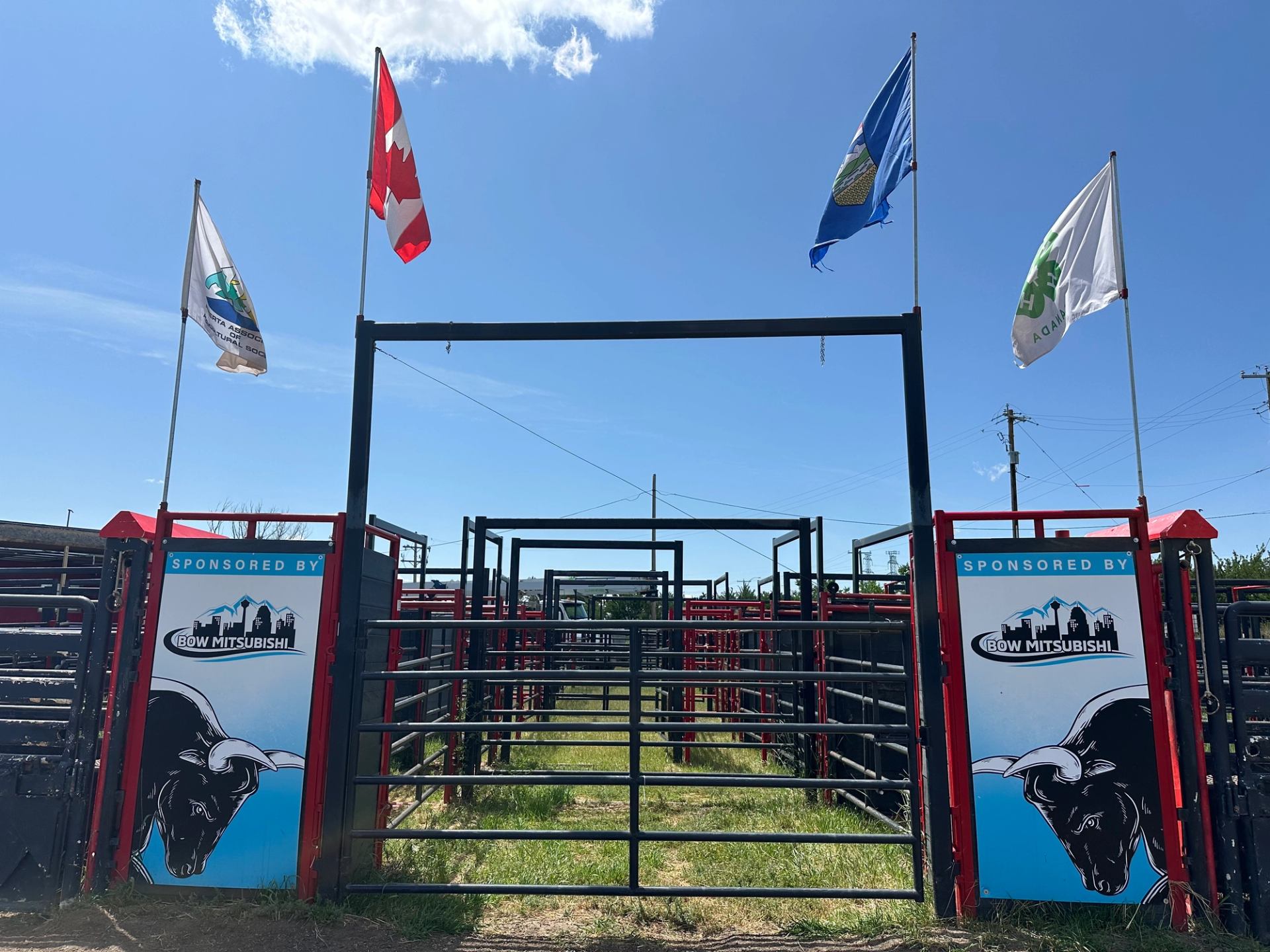 Entrance to the rodeo.