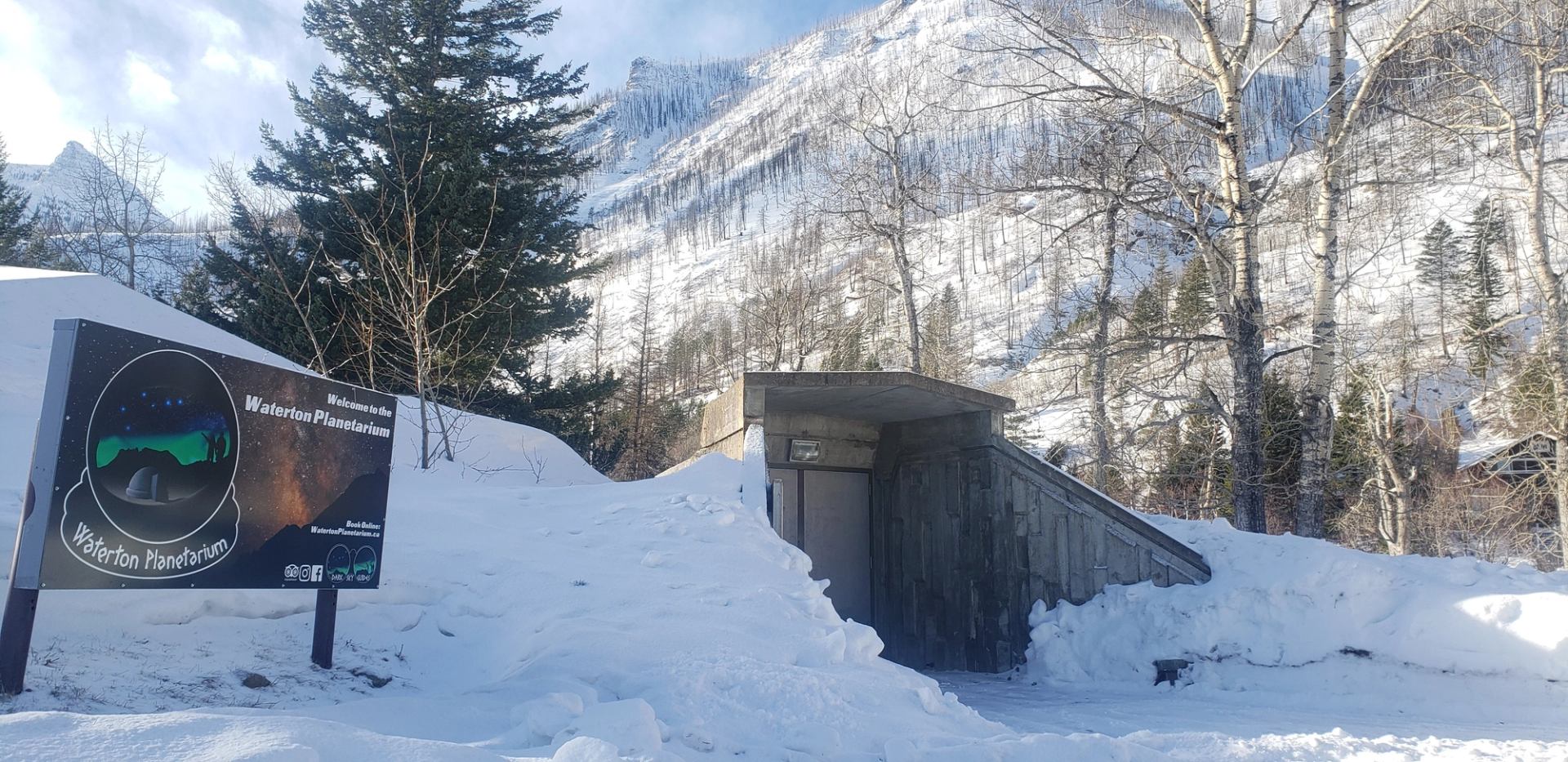 One of Waterton's few year-round activities.