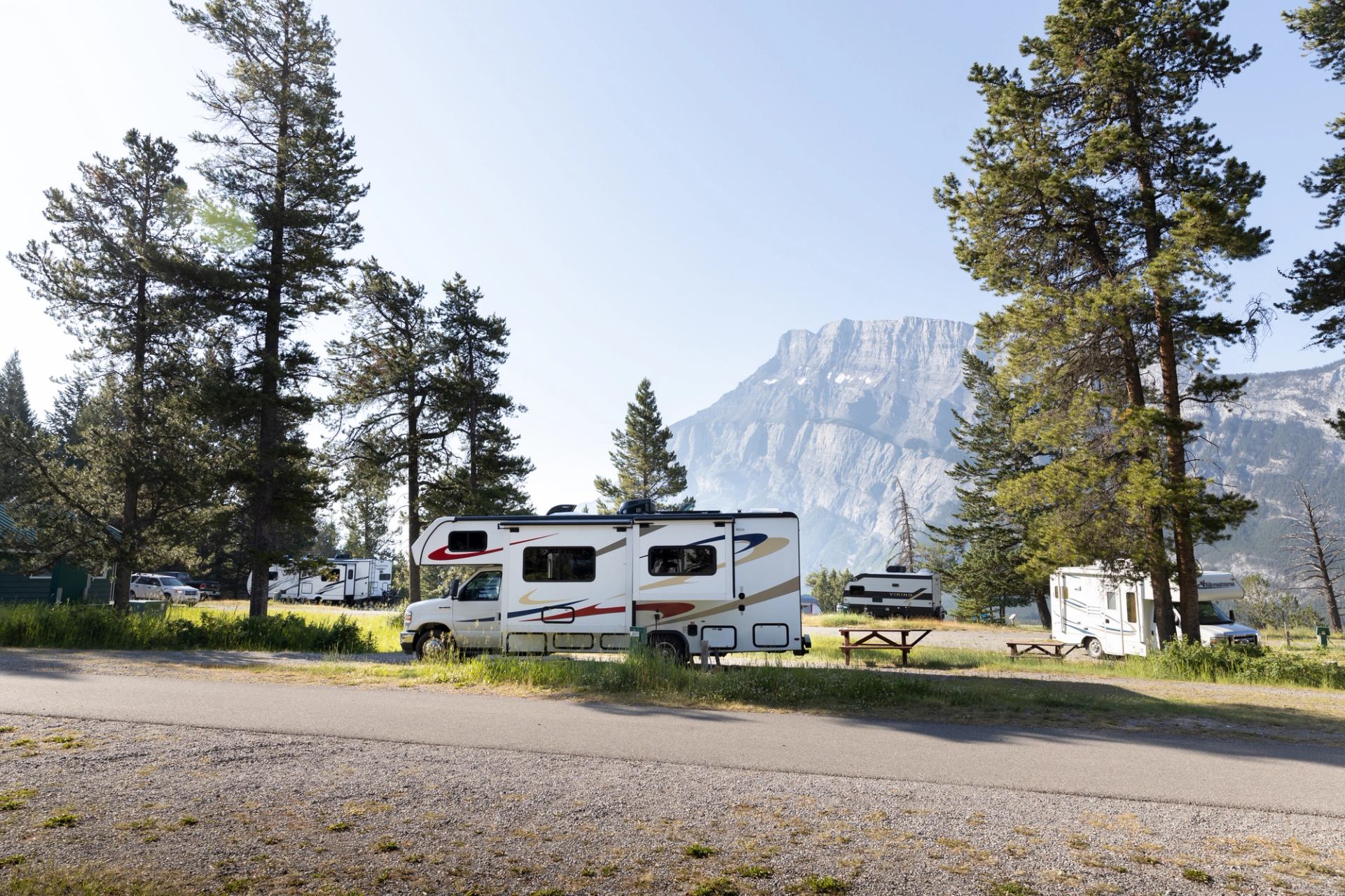 Site at Tunnel Mountain Trailer Court.
