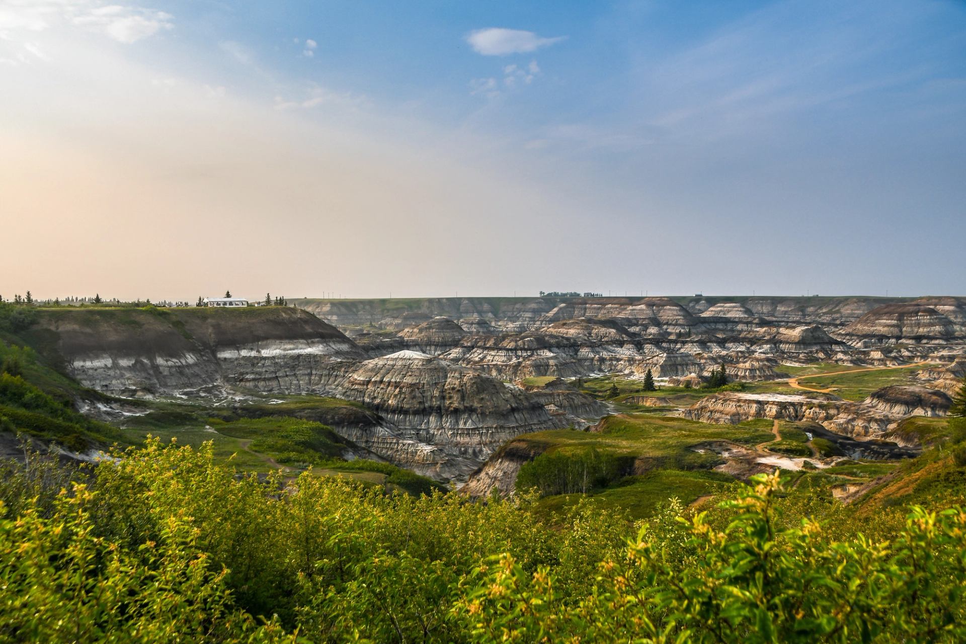 Landscape shot of Horseshoe Canyon.