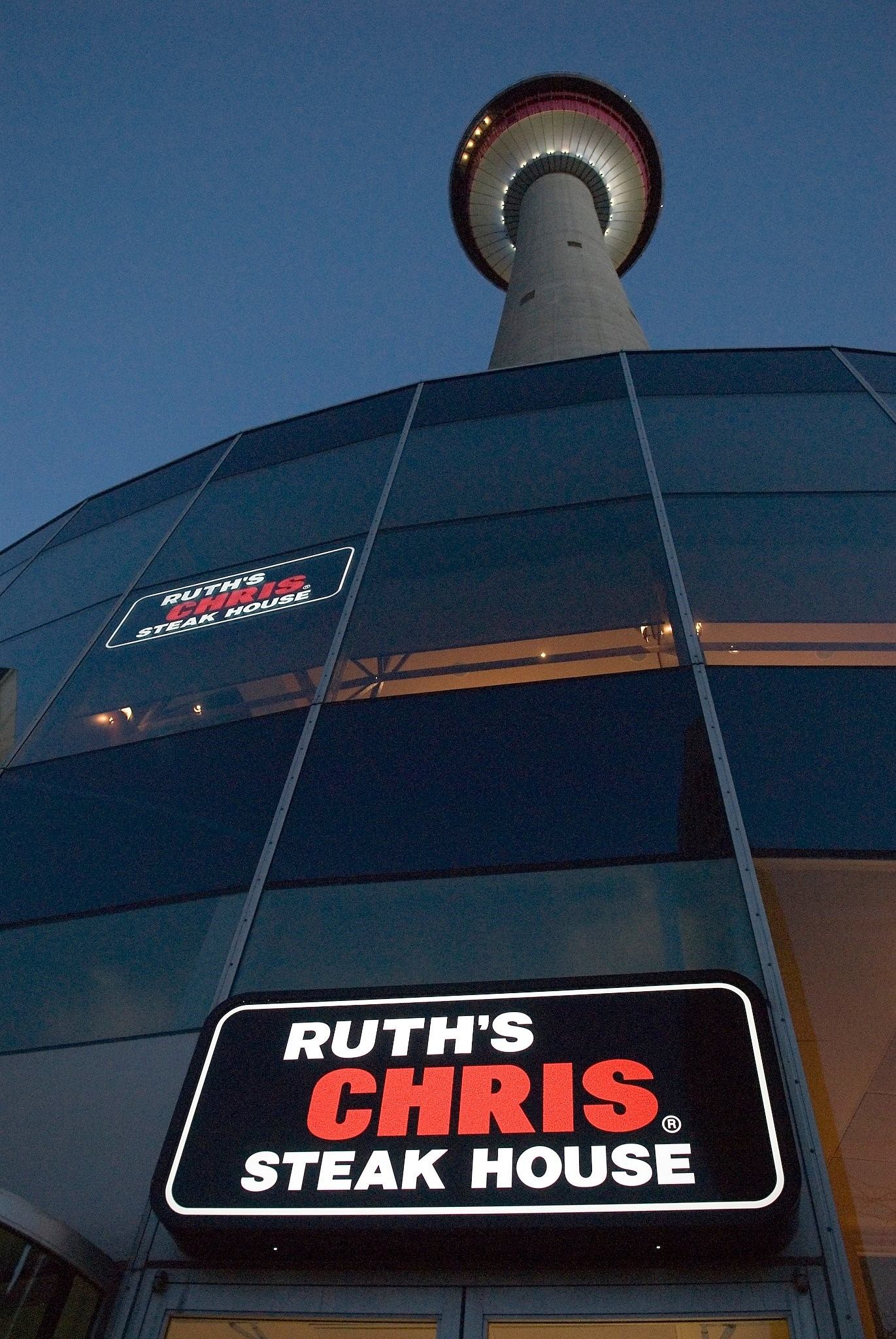 Exterior of Ruth's Chris Steak House Calgary