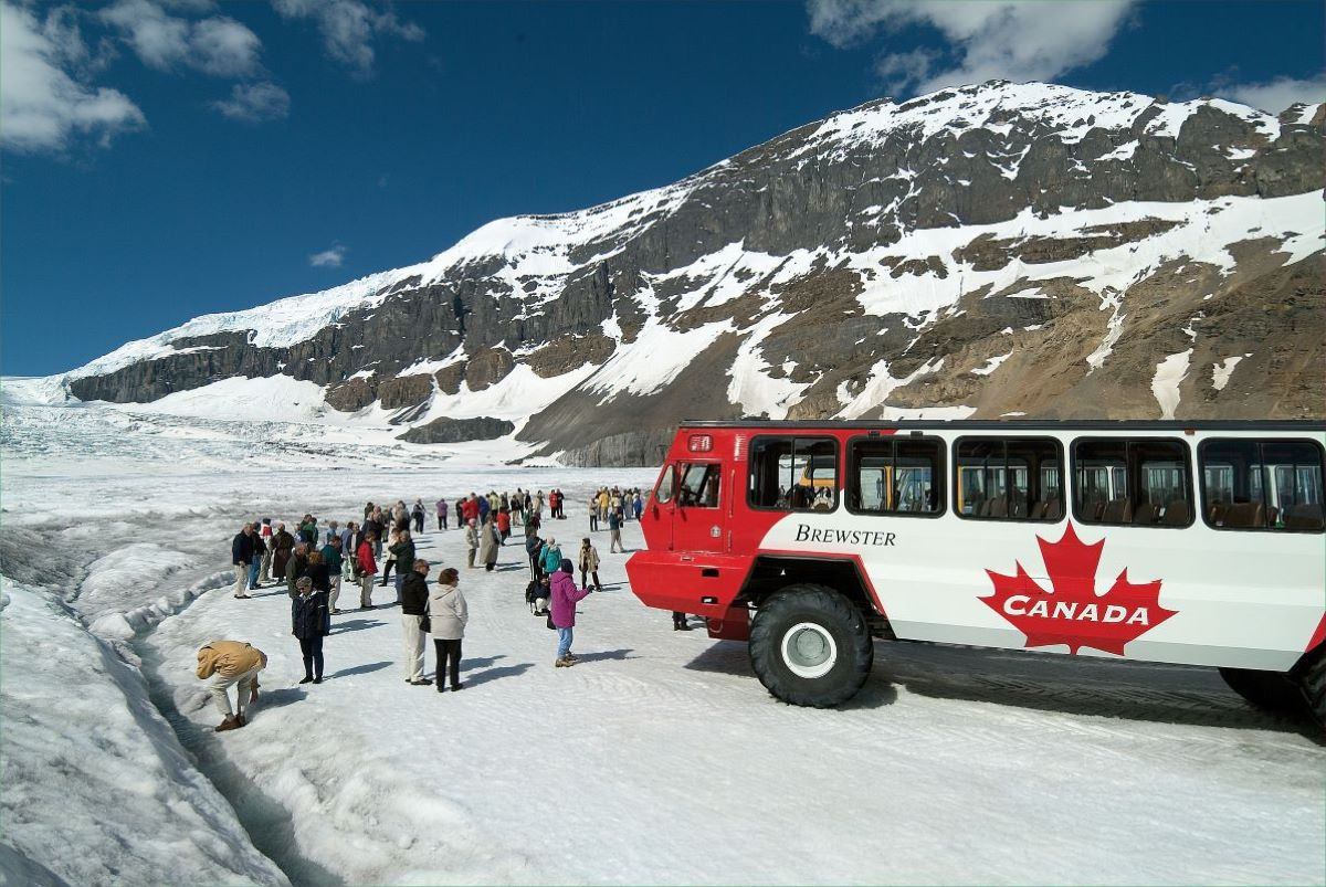 Athabasca Glacier Ice Explorer ride
