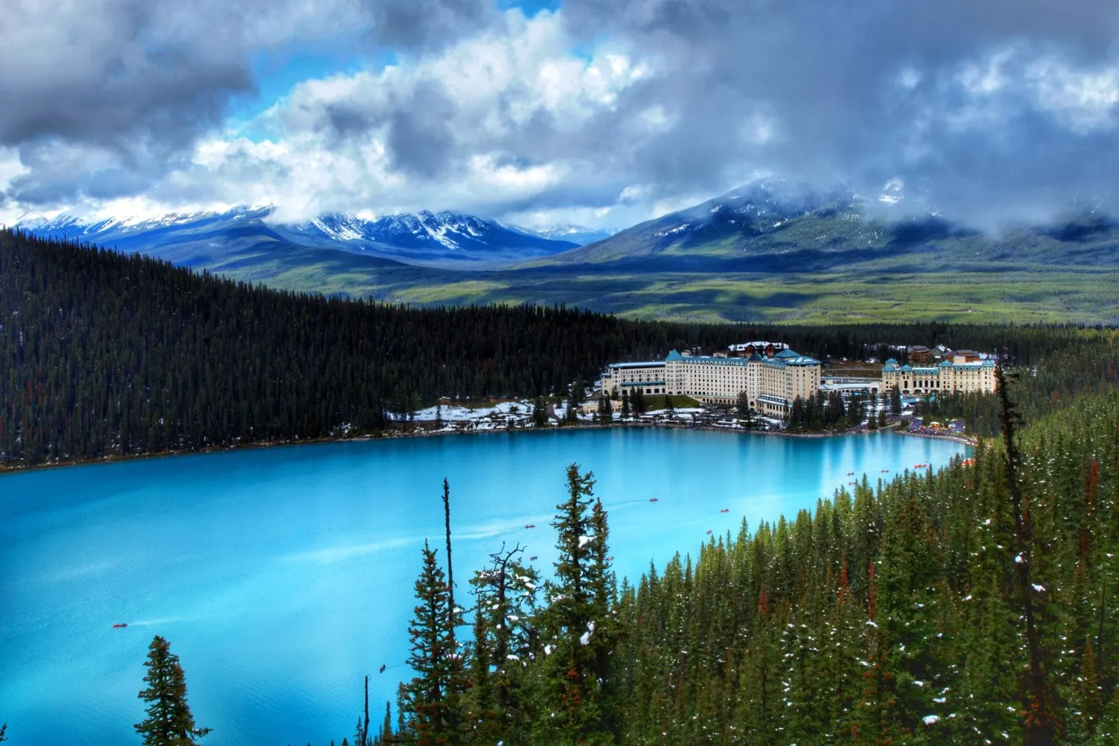 Beautiful view of Lake Louise