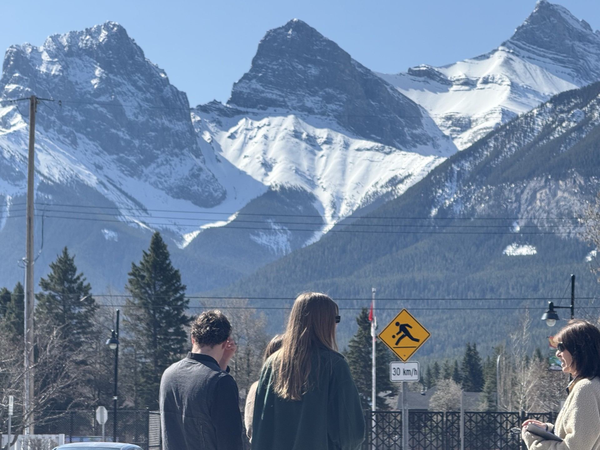 Three Sisters Mountain Peaks