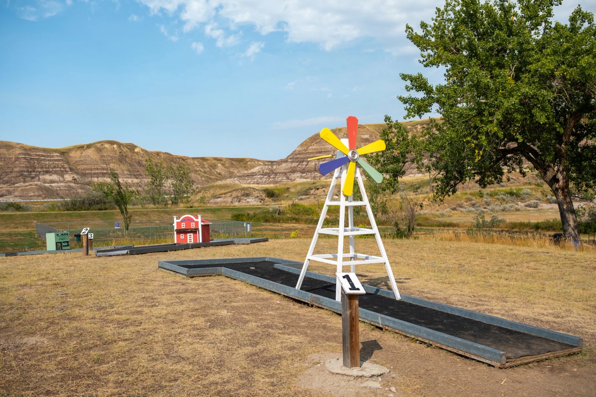 Mini-Golf at Dinosaur Trail RV Resort.