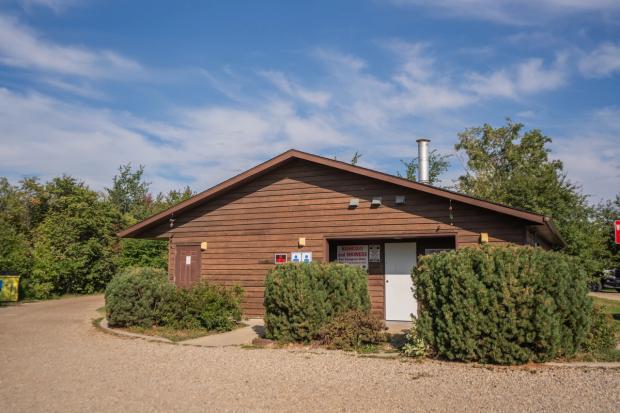 Facility at Anthony Henday Campground.