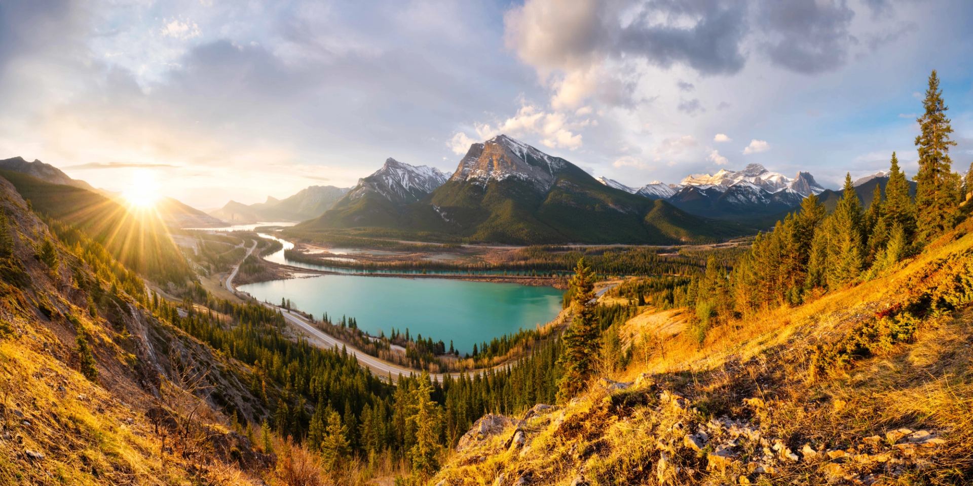 Scenic shot of Bow Valley Provincial Park.