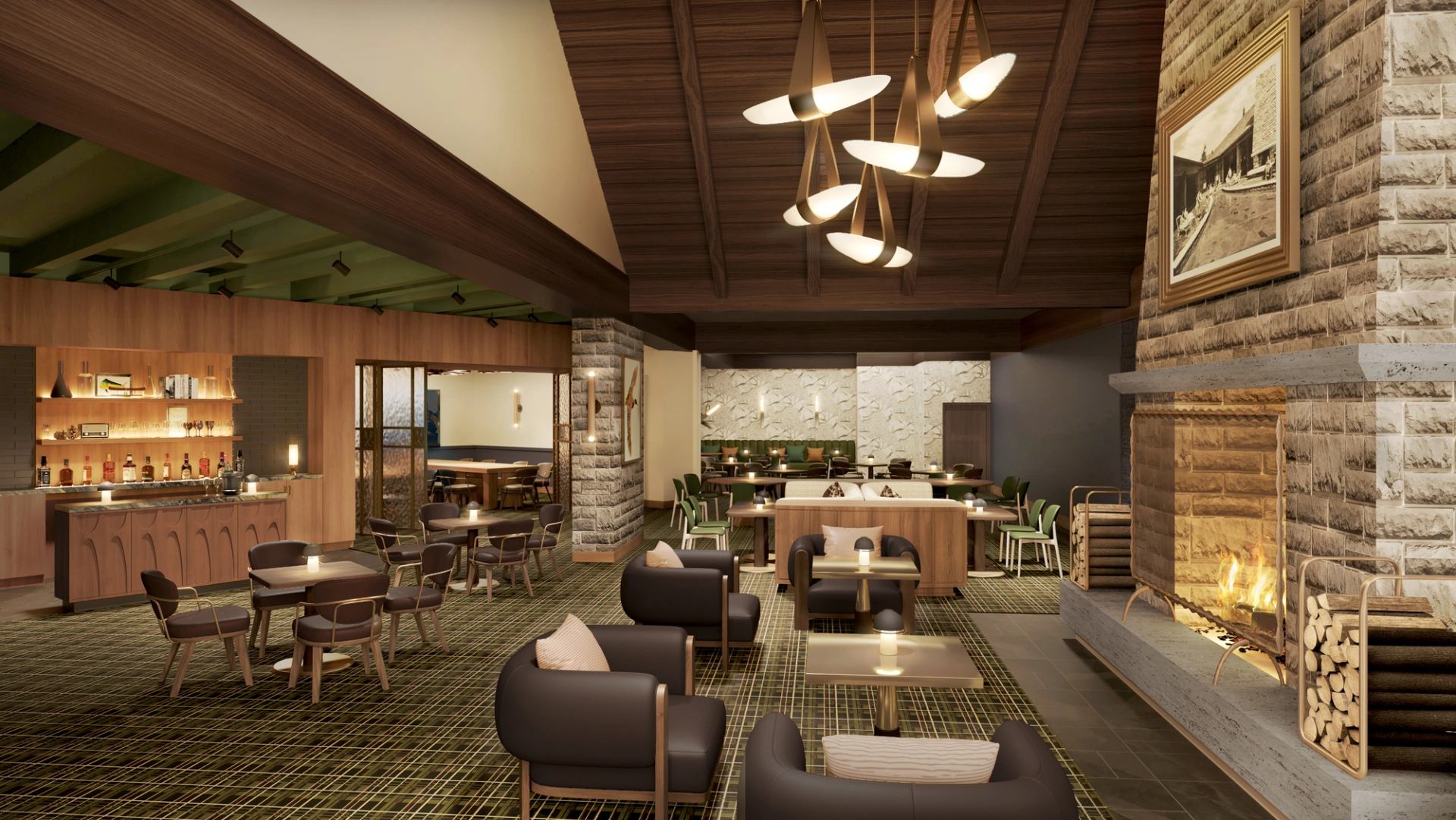 Rendering of The Barbicon at Fairmont Jasper Park Lodge