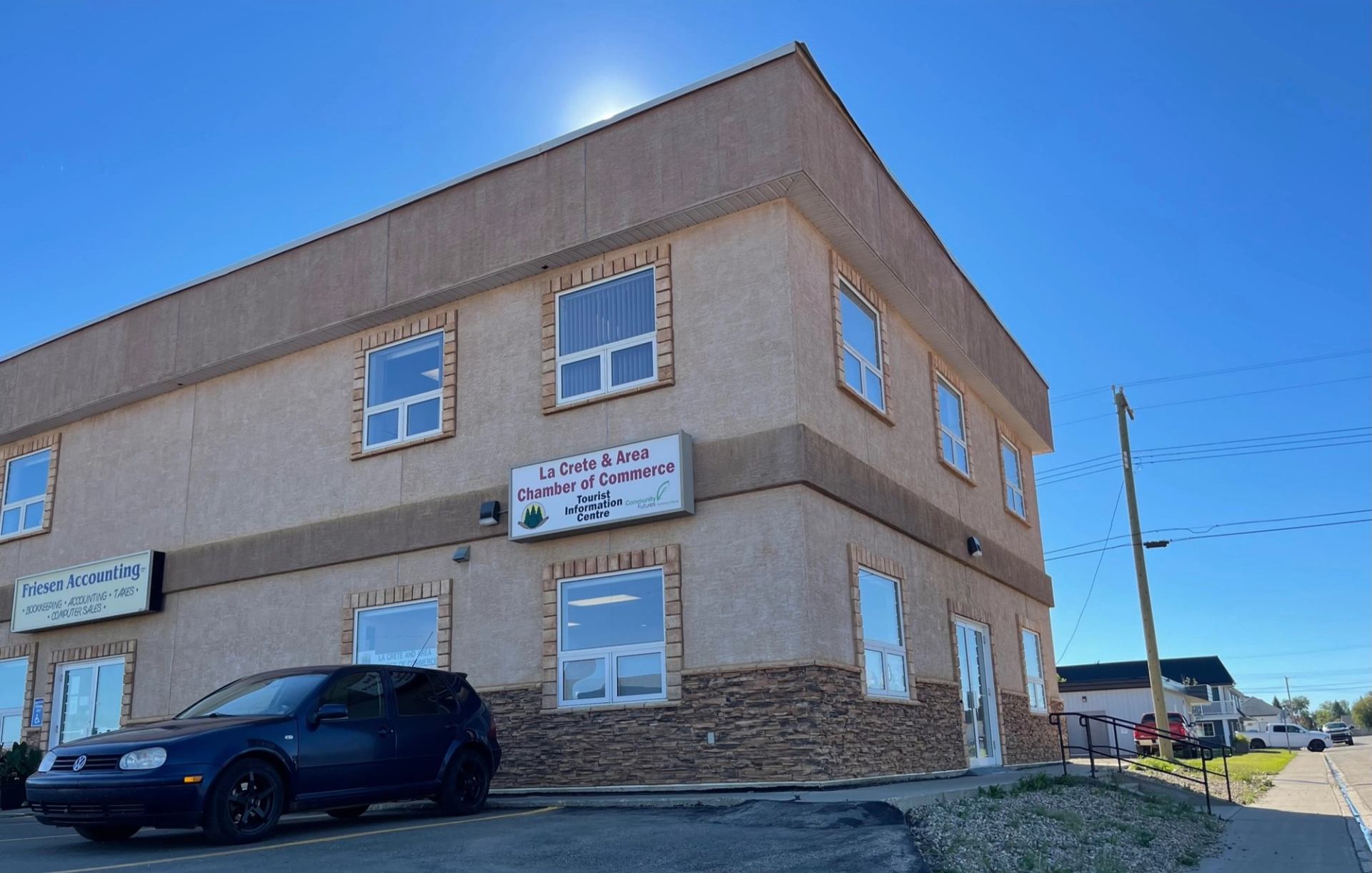 Exterior of building
