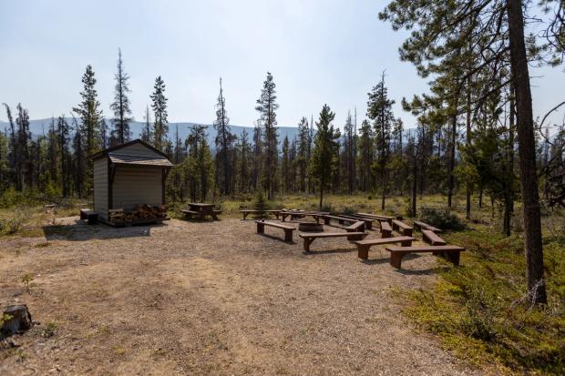 Site at Wabasso Campground.