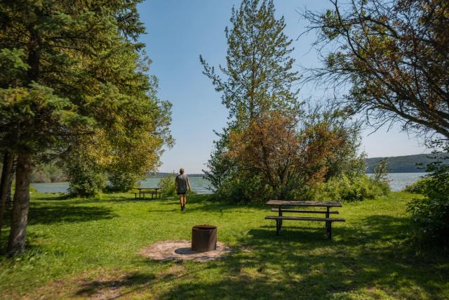 Battle Lake Park Campground.