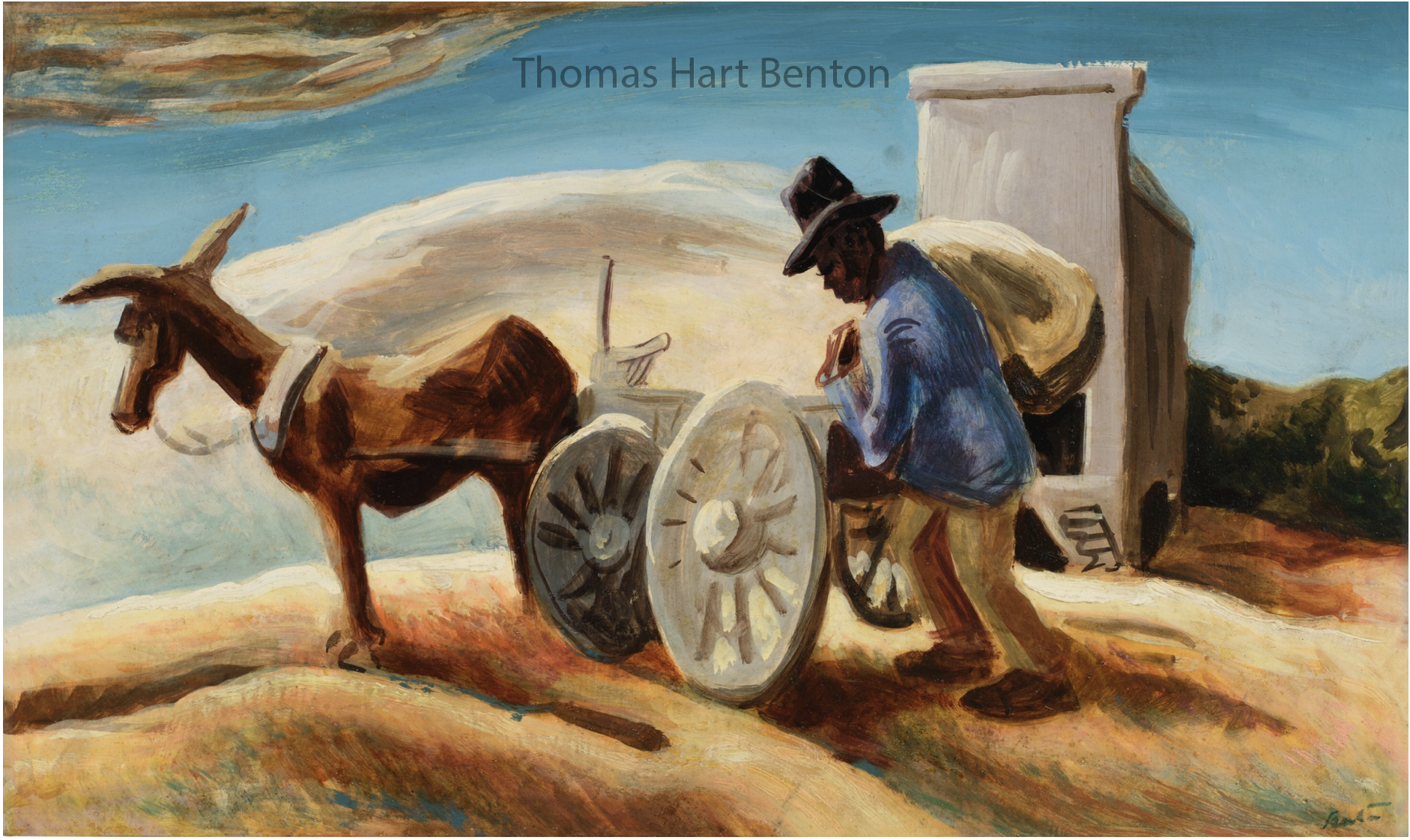 Thomas Hart Benton painting