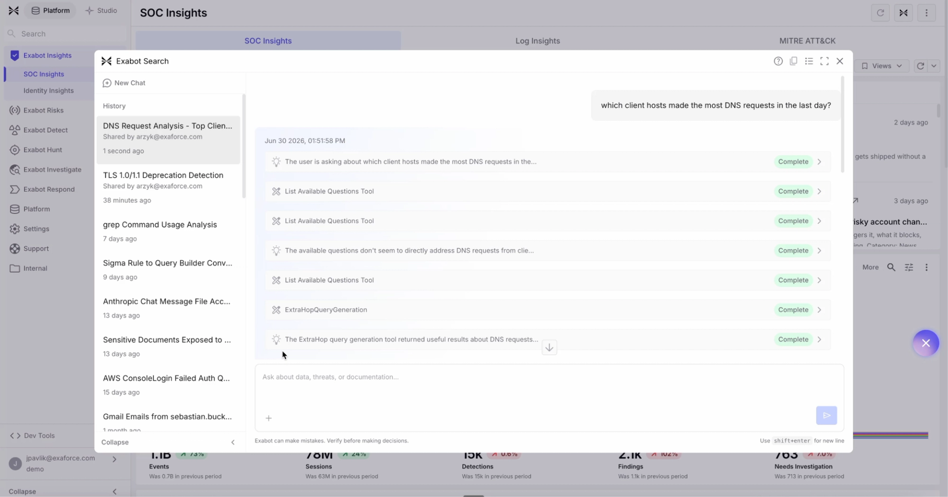 Exabot Search