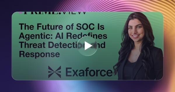 Video thumbnail: "The Future of SOC Is Agentic - AI Redefines Threat Detection and Response"