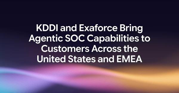 KDDI and Exaforce partnership announcement